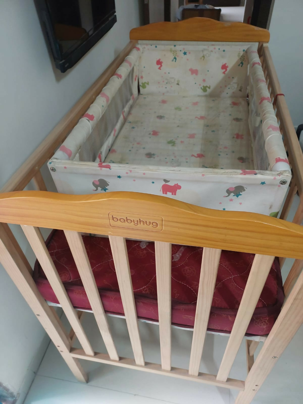 Shop now for the BAYBHUG Cradle and Jhula with Mattress, offering comfort and safety for your baby's peaceful sleep!