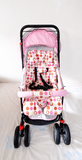 Babyhug Reversible Handle Baby Stroller Foldable Travel Pram Newborn