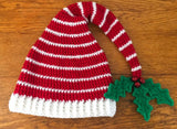 Crochet Christmas beanie