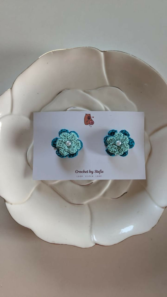 Crochet Hair Clips