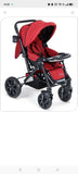 BABYHUG  Melody Stroller With Reversible Handle & Canopy - Maroon