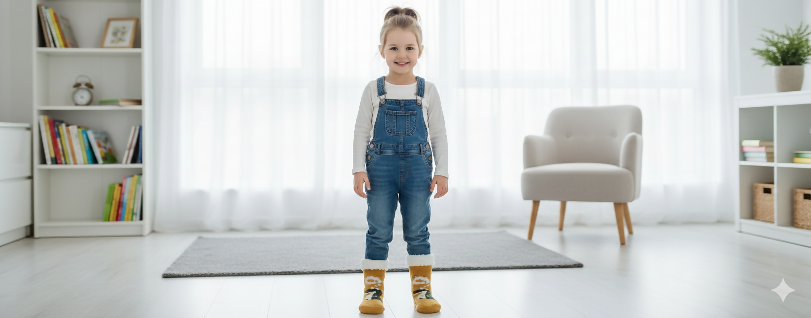 Winter socks for kids pack of 2 pair