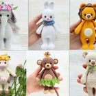 Crochet Cuddle Animals/ Crochet Handmade jungle animals