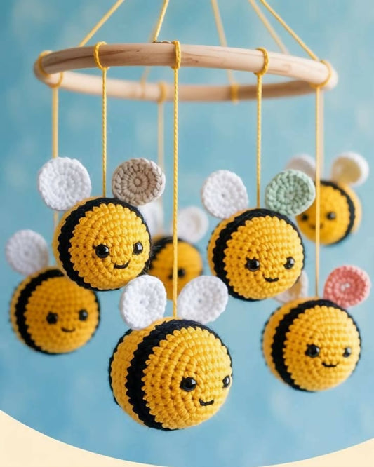 Crochet Cot Mobile For Newborn