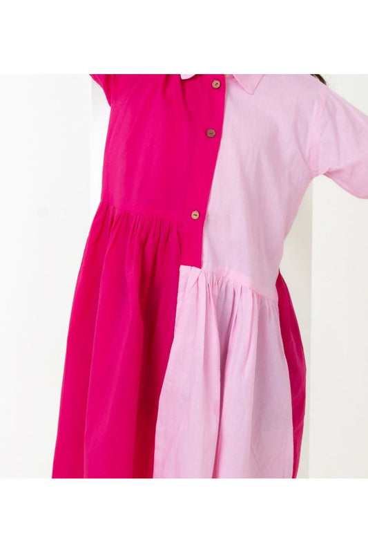 Bubblegum Bliss Girl's Dress - PyaraBaby