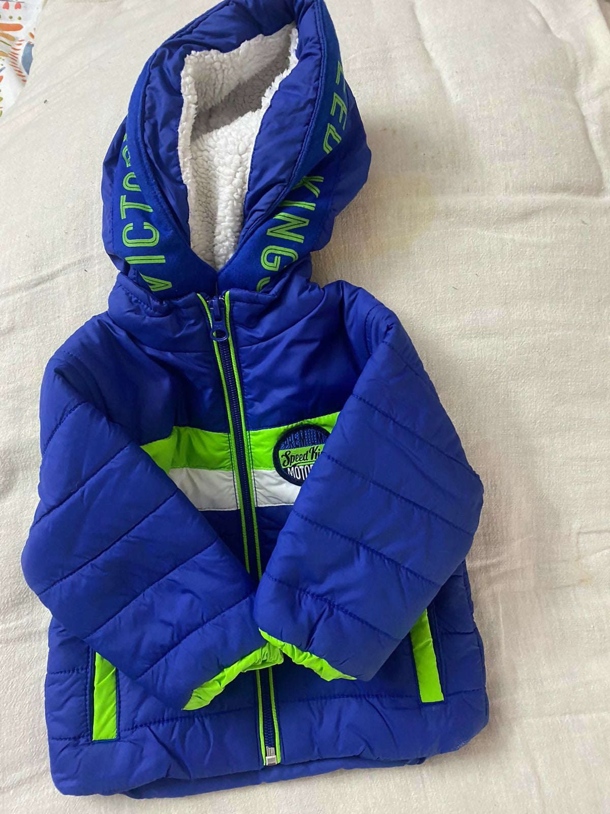 Keep your baby warm and stylish with the BLUE N PINK Jacket, crafted for comfort and cuteness in every outing.