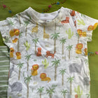 MINI KLUB  Onesie Dress With T-shirt - White/light green