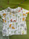 MINI KLUB  Onesie Dress With T-shirt - White/light green