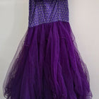 Party Long Frock /Purple