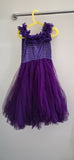 Purple long frock Kids