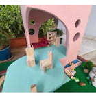 Multi Arrangement Big Castle Doll House (The Pool House)