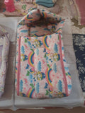 FARETO Baby Wrapper/Baby Nest Combo of 2
