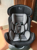 R FOR RABBIT Jack N Jill Grand Convertible Baby Car Seat – Black Grey