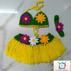 Crochet Baby Bikini Skirt Set