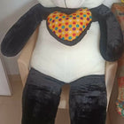 Hug'n'Feel® 5 Feet Big Teddy Panda with Heart – Soft, Cuddly Giant Panda Plush Toy for Gifting and Cuddles!