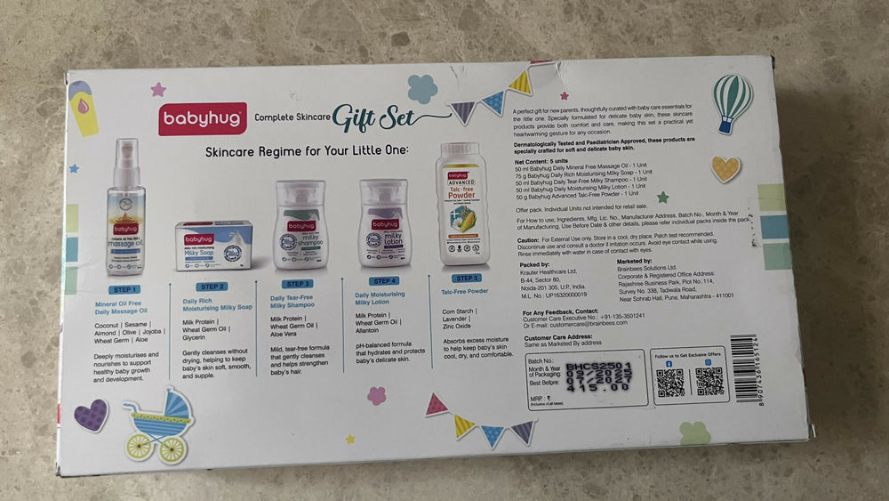 Babyhug Complete Skin Care Gift Set