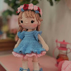 Handmade crochet doll – soft, safe, and perfect for kids or gifting.
