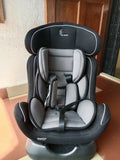 R FOR RABBIT Jack N Jill Grand Convertible Baby Car Seat – Black Grey