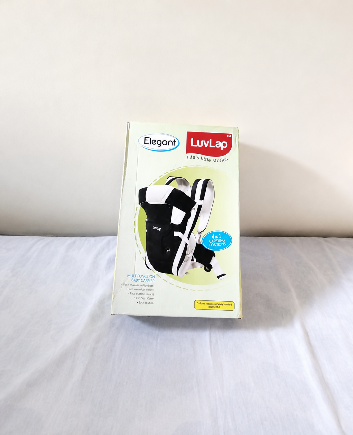 LuvLap Elegant 4 in 1 Baby Carrier Ergonomic Support New Box