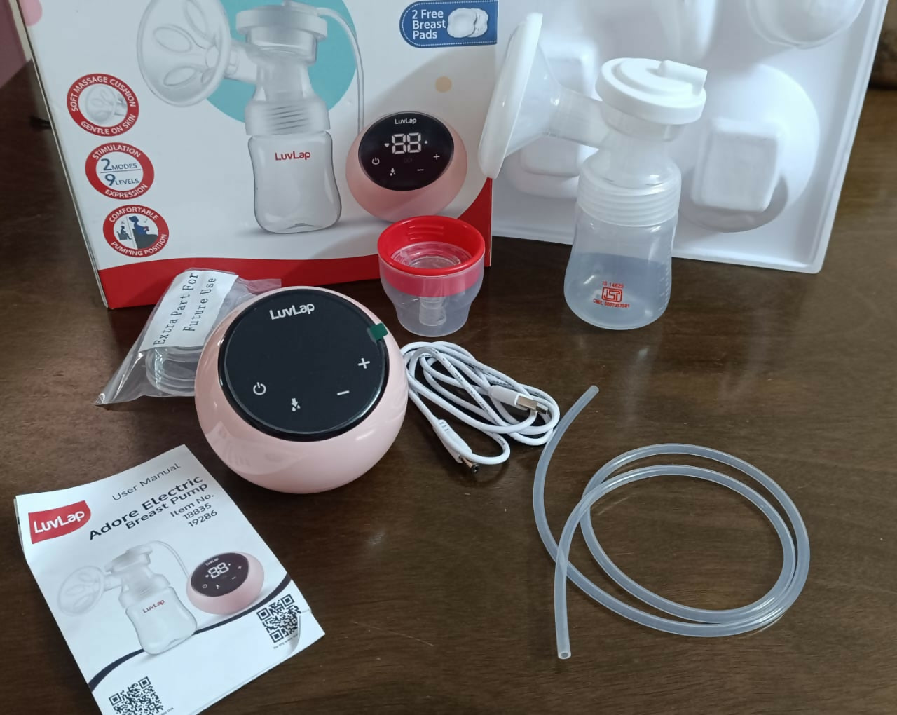 LUVLAP Adore Electric Breast Pump