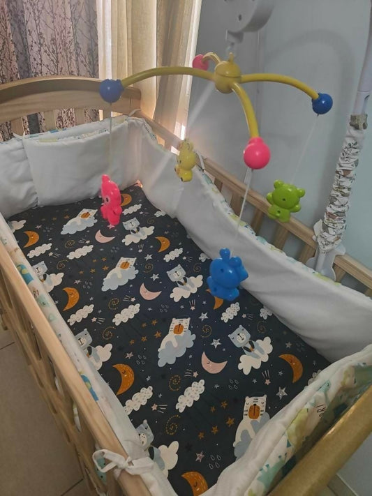 The Baby Teddy 9-in-1 Multifunctional Baby Crib offers ultimate versatility, comfort, and safety—an all-in-one solution for your baby’s growing needs!