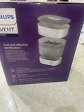 PHILIPS AVENT bottle sterilizer – quick, safe, and chemical-free sterilization for your baby’s essentials.

