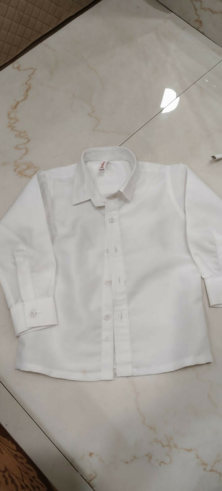 Complete formal outfit for baby boys with a shirt, pant, blazer, half waistcoat, shoes, and bow tie—perfect for weddings, parties, and special occasions.