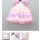 LITTLE MUFFET Baby Girl's Fit & Flare Long Dress - PyaraBaby