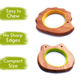 Make teething fun with Babycov's Cute Frog and Porcupine Neem Wood Teethers - natural comfort for safe and playful chewing!