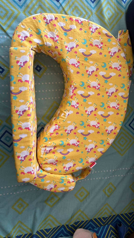 BABYHUG Feeding Pillow- Orange - PyaraBaby