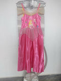 Barbie Dress/Frock 2 in 1 Pink and Yellow - PyaraBaby