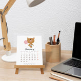 Desk calender - Cute Animals - PyaraBaby