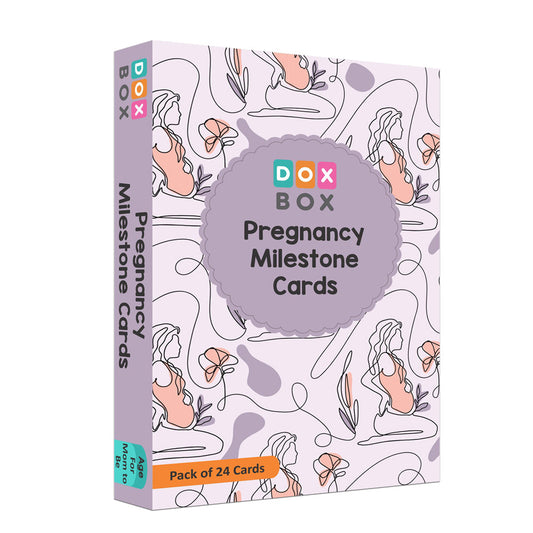 Pregnancy Milestones Flashcards- Pack of 24 - PyaraBaby