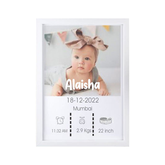 Birth frame - Pure Beginnings - PyaraBaby