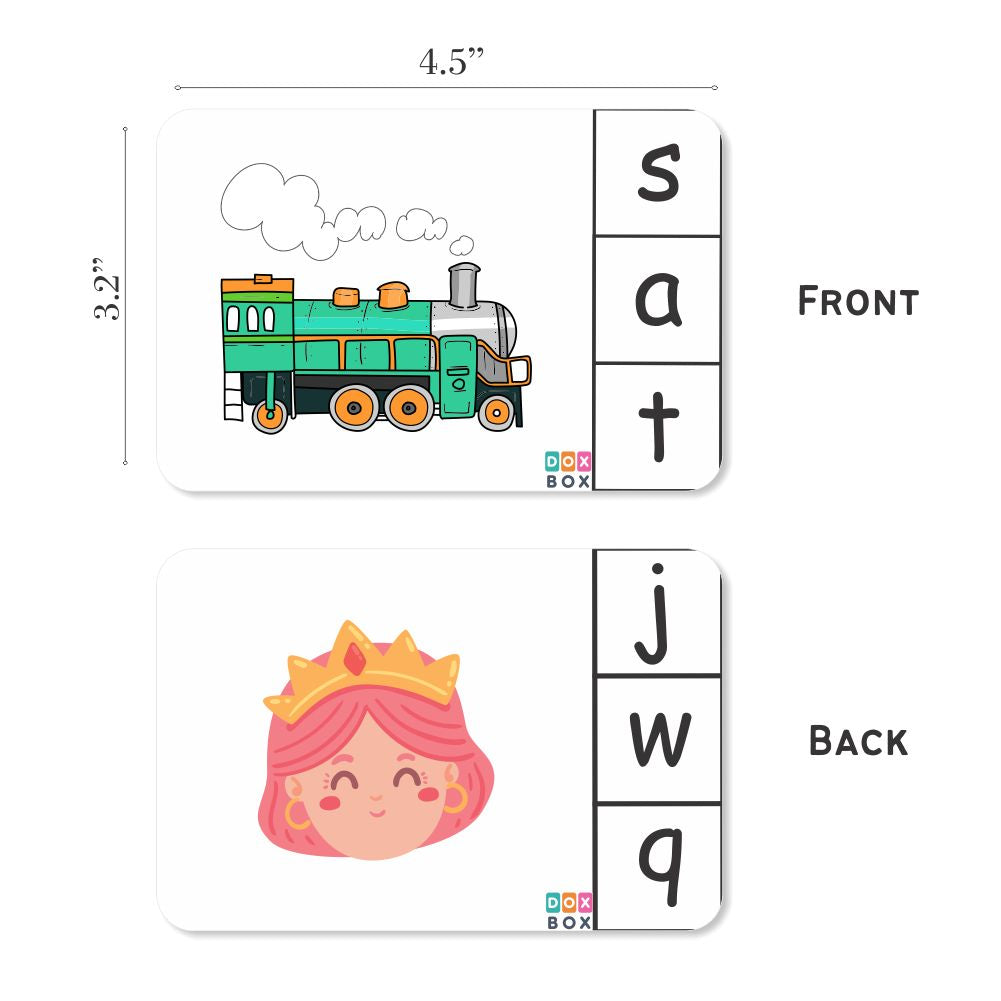 Phonics beginning sound activity Flashcards- Pack of 24 - PyaraBaby