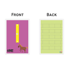 Numbers rewritable Flashcards / Tracing mats - PyaraBaby