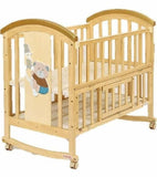 BABYTEDDY 9 In 1 MultiFunctional Baby Crib/Cot, Dimensions: H94×W64×L106 cm - PyaraBaby