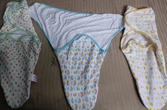 Dry Feel Swaddle Wrap - Pack of 3 (Magic Skies, Polka Party & Royal Sparkles) × 1 - PyaraBaby