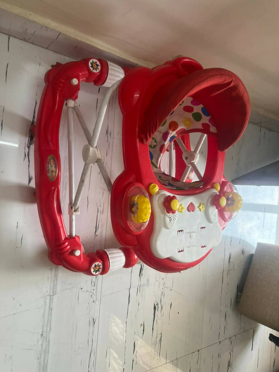 BABYHUG Walker for Baby - Red - PyaraBaby