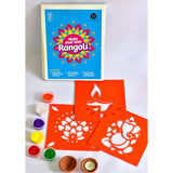 ILEARNNGROW Diwali DIY Rangoli Kit - Set Of Three Stencil - PyaraBaby