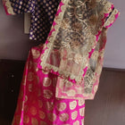 Introducing the exquisite Lehenga Choli Set for Baby Girl – a delightful ensemble for special occasions.