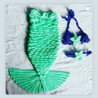 Handmade Customized Crochet Mermaid Dress - PyaraBaby