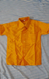 Yellow Shimmery Shirt for Baby Boy