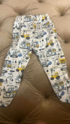 OHMS Set of 4 Cotton Pyjamas with Foot Coverage