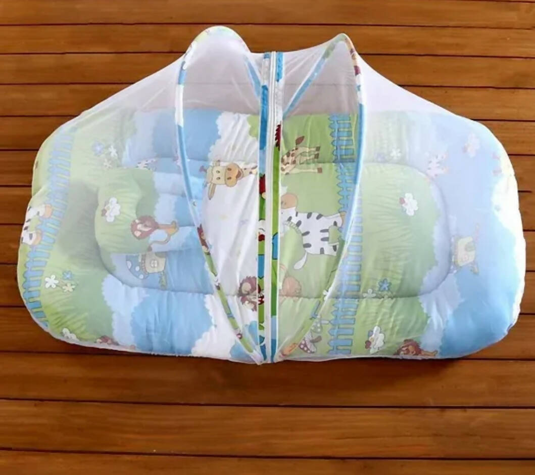 BABYHUG Baby bed with mosquito net - PyaraBaby