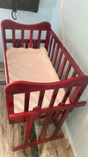 MEE MEE Wooden Baby Cot / Crib Cradle, Dimensions - H58×L90×W20 cm