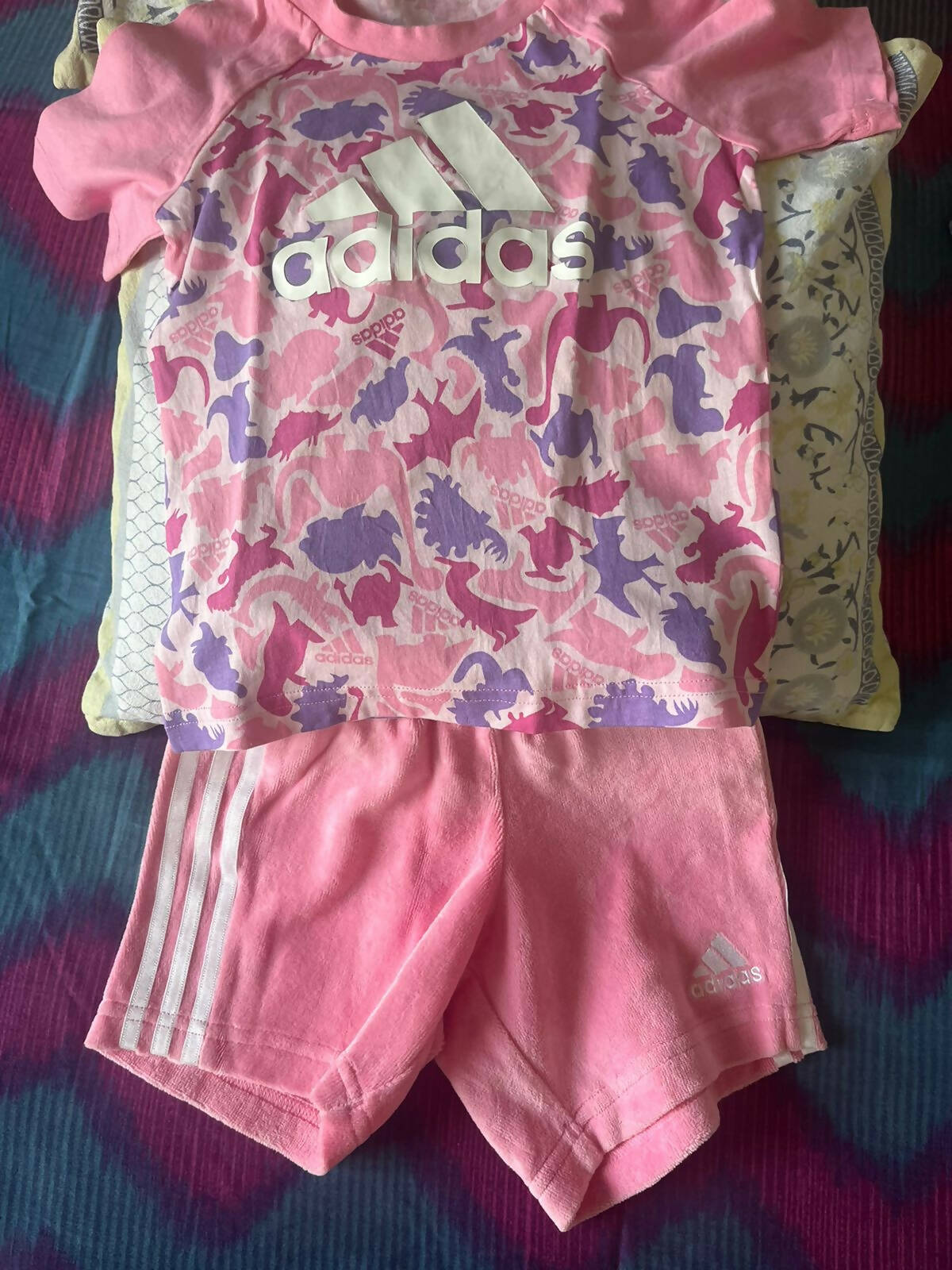 ADIDAS T-shirt and Short for Baby Girl - PyaraBaby