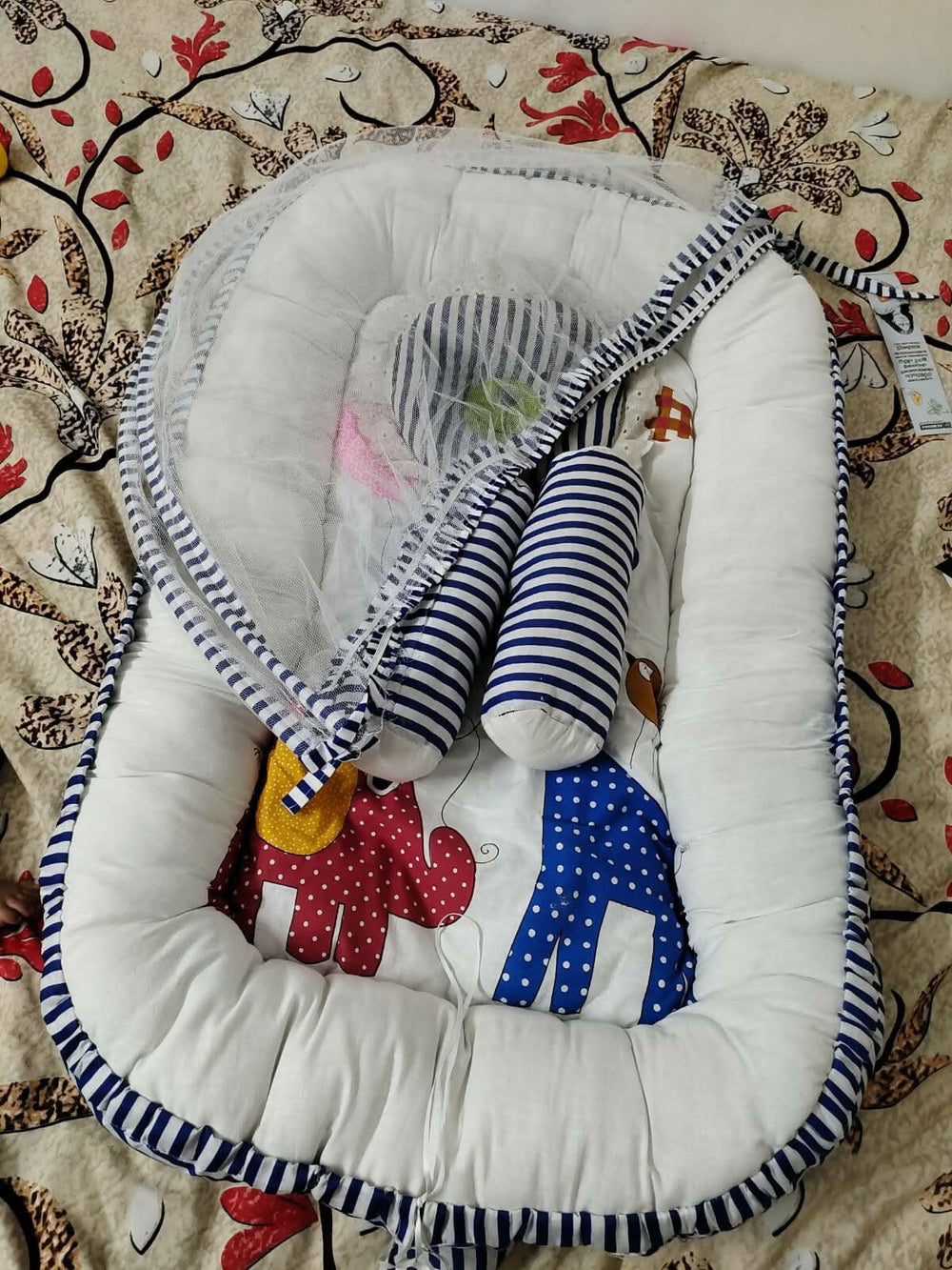 Baby Bed with Mosquito Net - PyaraBaby