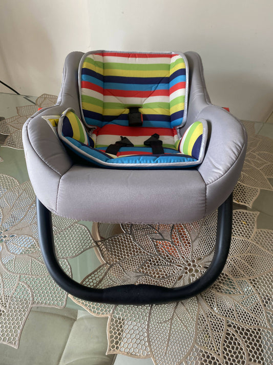 R FOR RABBIT Picaboo Carry Cot (Multi Color Rainbow) - PyaraBaby