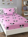 Abstract Cotton 1 Single Bedsheet With 1 Pillow Covers - PyaraBaby